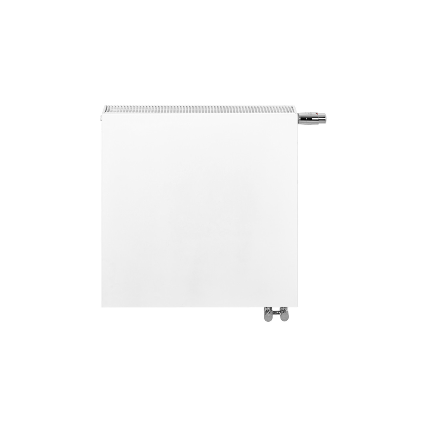 Grzejnik dekoracyjny poziomy Space V22 600x600 biały