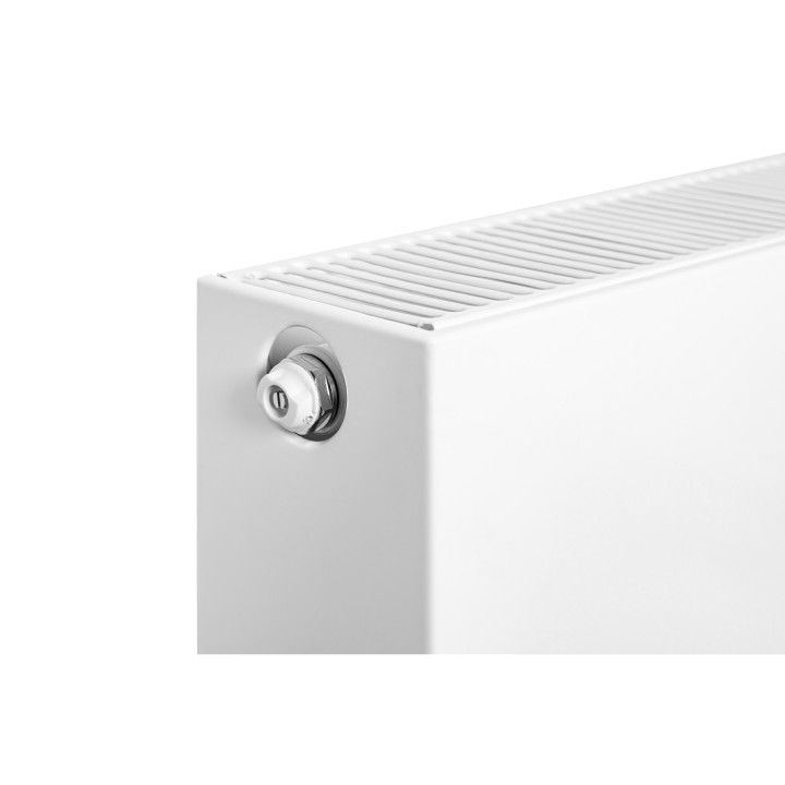 Grzejnik dekoracyjny poziomy Space V22 600x600 biały