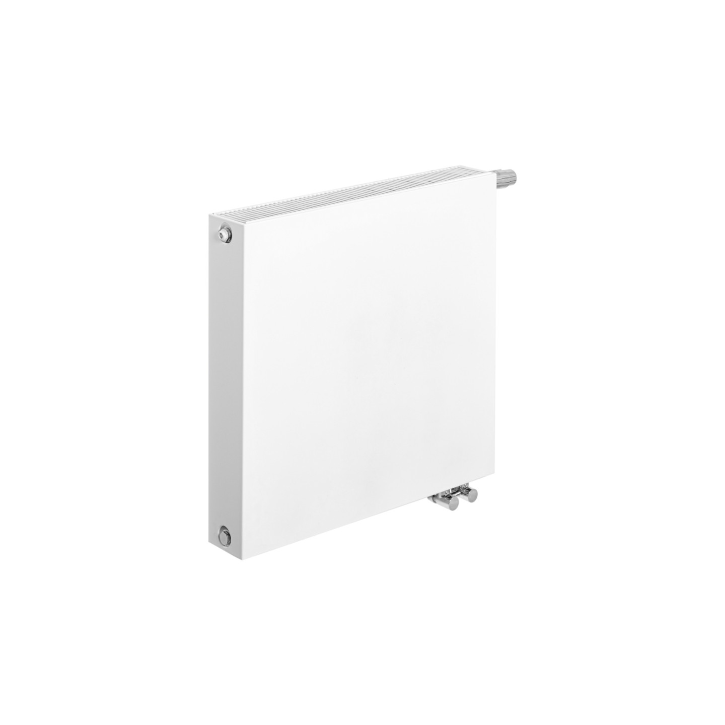 Grzejnik dekoracyjny poziomy Space V22 600x600 biały