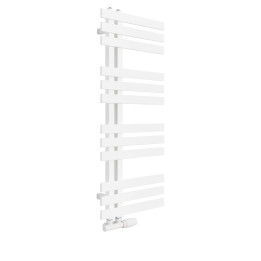 Grzejnik łazienkowy Elche EL-945x400-D50L/P-WM biały mat