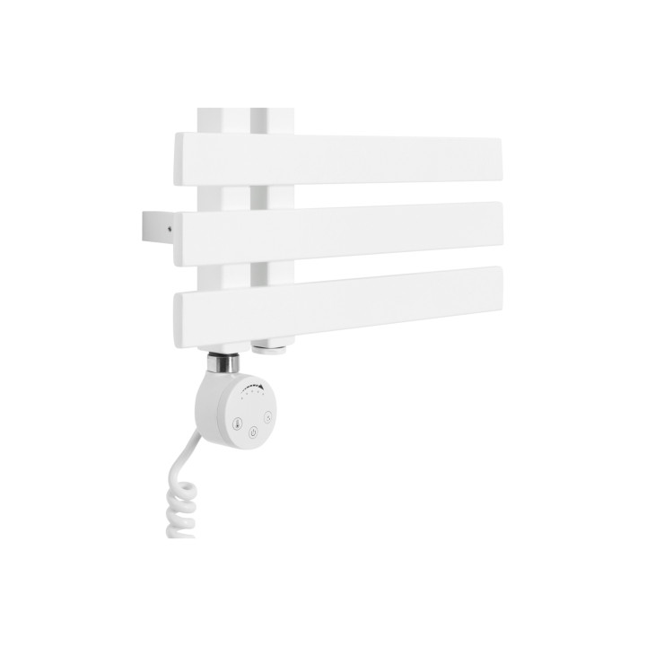Grzejnik łazienkowy Elche EL-945x400-D50L/P-WM biały mat