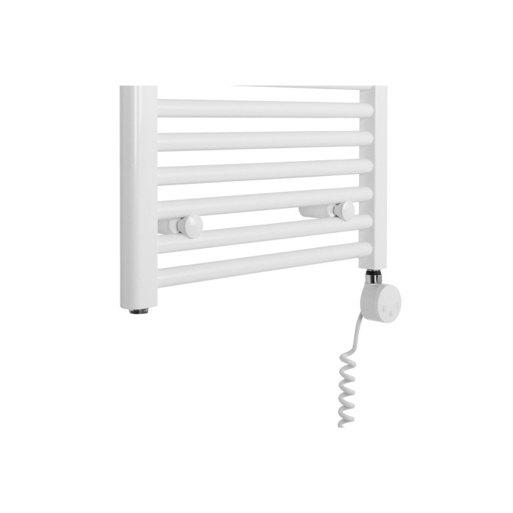 Grzejnik łazienkowy elektryczny Constans 1140x500 400W biały prawy