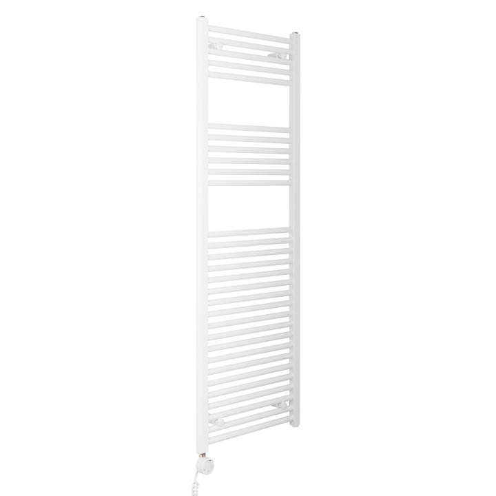 Grzejnik łazienkowy elektryczny Constans 1500x500 biały 600W