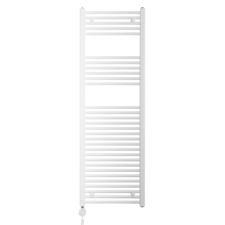 Grzejnik łazienkowy elektryczny Constans 1500x500 biały 600W