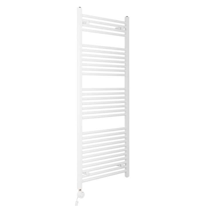 Grzejnik łazienkowy elektryczny Constans 1500x600 biały 800W