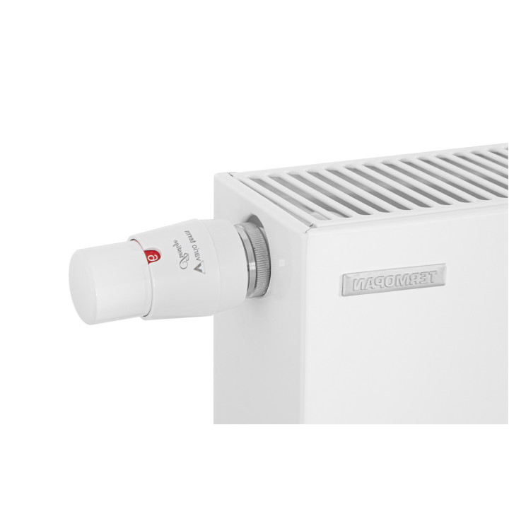 Grzejnik dekoracyjny poziomy Space V22 600x800 biały lewy