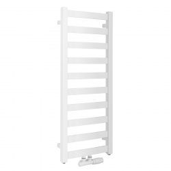 Grzejnik łazienkowy Hati HT-972x400-D50-W biały