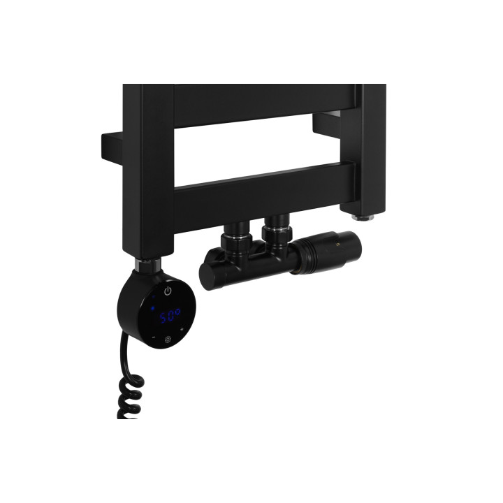 Grzejnik łazienkowy Hati HT-972x300-D50-B czarny