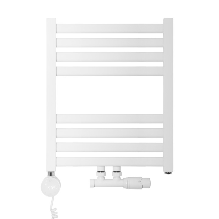Grzejnik łazienkowy Neso NS-480x400-D50-W biały
