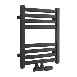 Grzejnik łazienkowy Neso NS-480x400-D50-G grafit