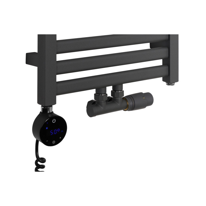Grzejnik łazienkowy Neso NS-480x400-D50-G grafit