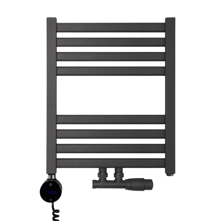 Grzejnik łazienkowy Neso NS-480x400-D50-G grafit