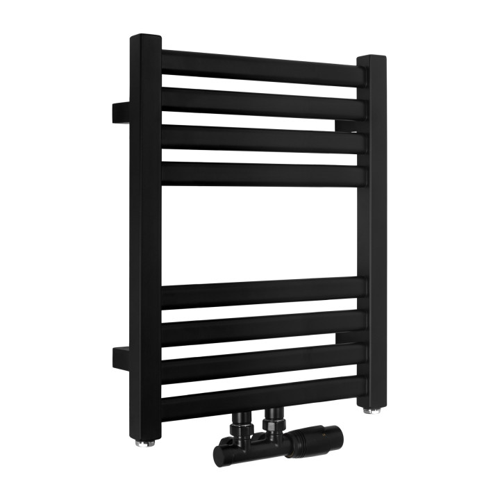Grzejnik łazienkowy Neso NS-480x400-D50-B czarny