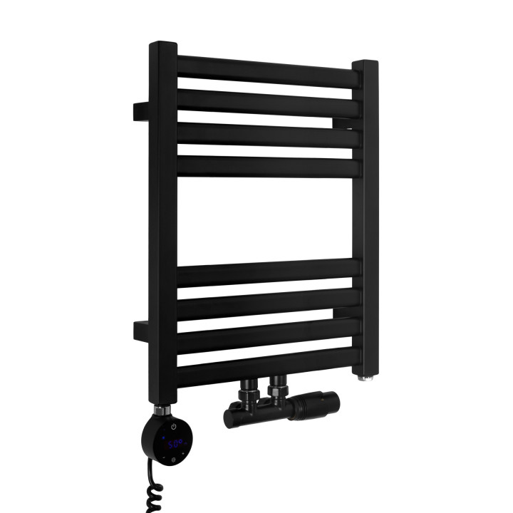 Grzejnik łazienkowy Neso NS-480x400-D50-B czarny