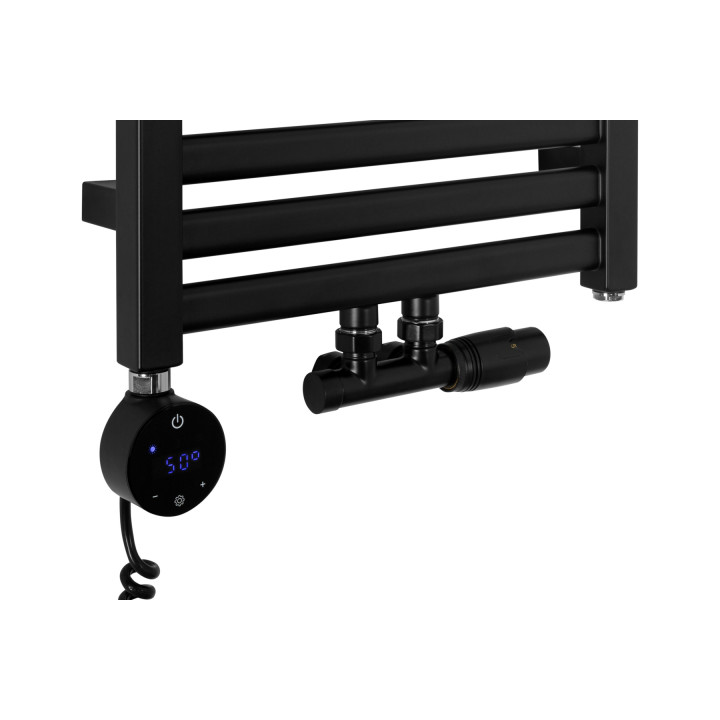 Grzejnik łazienkowy Neso NS-480x400-D50-B czarny