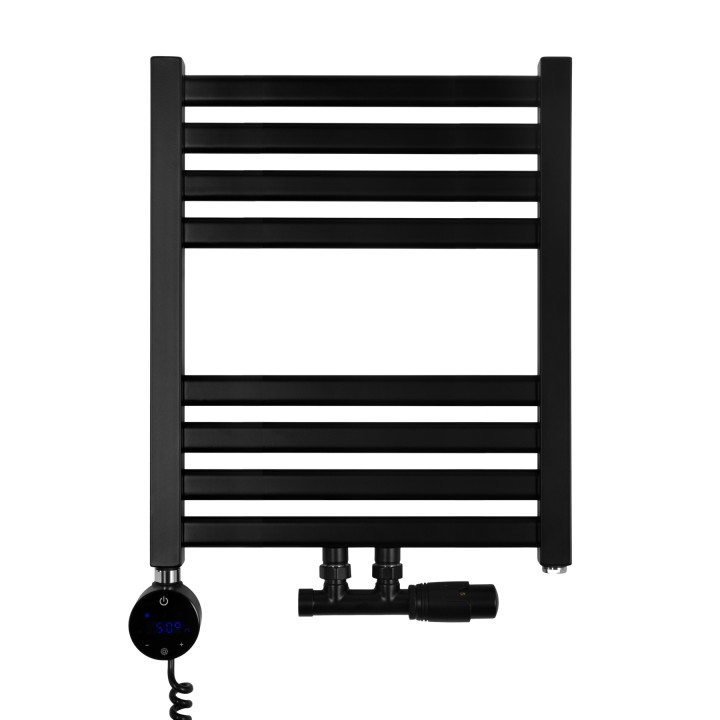Grzejnik łazienkowy Neso NS-480x400-D50-B czarny