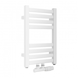Grzejnik łazienkowy Neso NS-480x300-D50-W biały