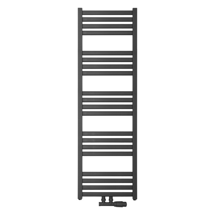Grzejnik łazienkowy Neso NS-1275x400-D50-G grafit
