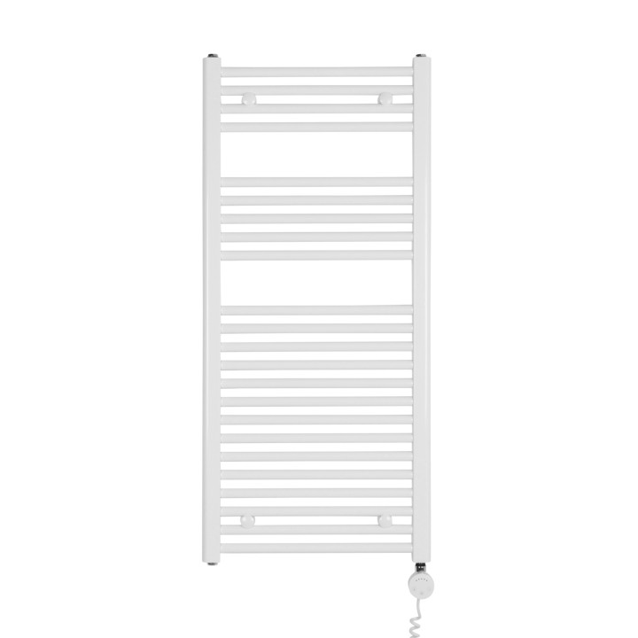 Grzejnik łazienkowy elektryczny Constans 1140x500 400W biały prawy