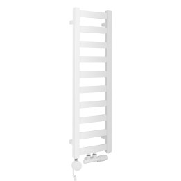 Grzejnik łazienkowy wodno-elektryczny Hati 972x300 biały 300W