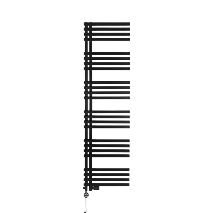 Grzejnik łazienkowy Lolly LO-1800x500-D50L/P-BM czarny