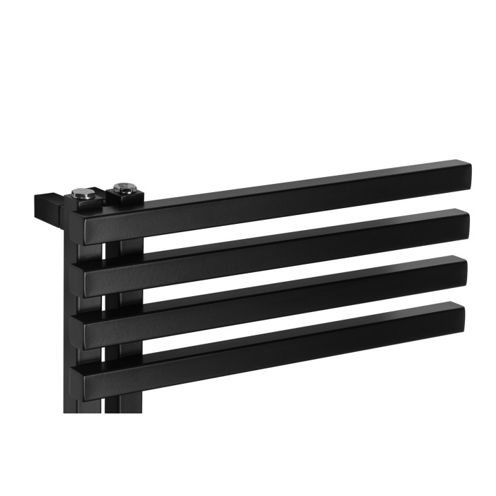 Grzejnik łazienkowy Lolly LO-1800x500-D50L/P-BM czarny