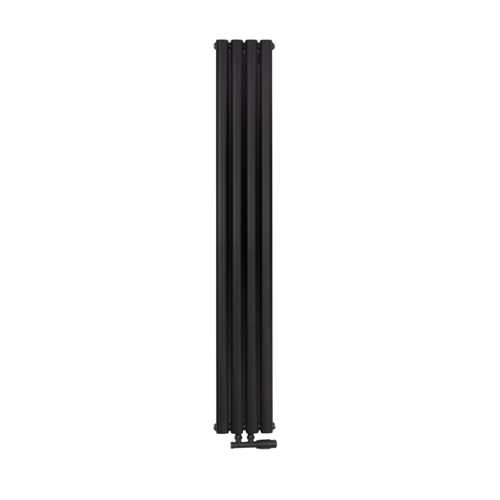 Grzejnik dekoracyjny Ultimate UT2E-1600x240-D50-B czarny mat
