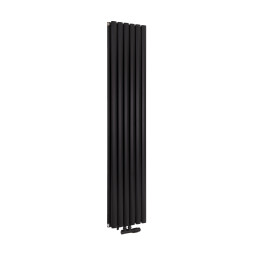 Grzejnik dekoracyjny Ultimate UT2E-1600x360-D50-B czarny mat