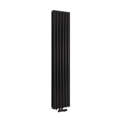 Grzejnik dekoracyjny Ultimate UT2E-1600x360-D50-B czarny mat