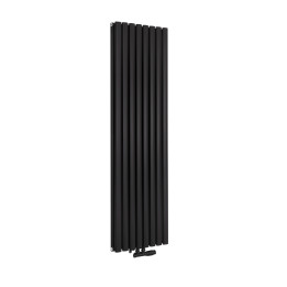 Grzejnik dekoracyjny Ultimate UT2E-1600x480-D50-B czarny mat