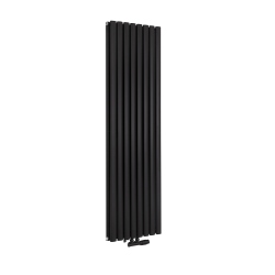 Grzejnik dekoracyjny Ultimate UT2E-1600x480-D50-B czarny mat