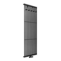 Grzejnik dekoracyjny pionowy Matrix 1 1800x660  D50 czarny mat