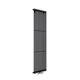Grzejnik dekoracyjny pionowy Matrix 1 1800x500 957W czarny mat