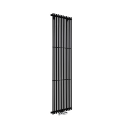Grzejnik dekoracyjny pionowy Matrix 1 1800x500 957W czarny mat