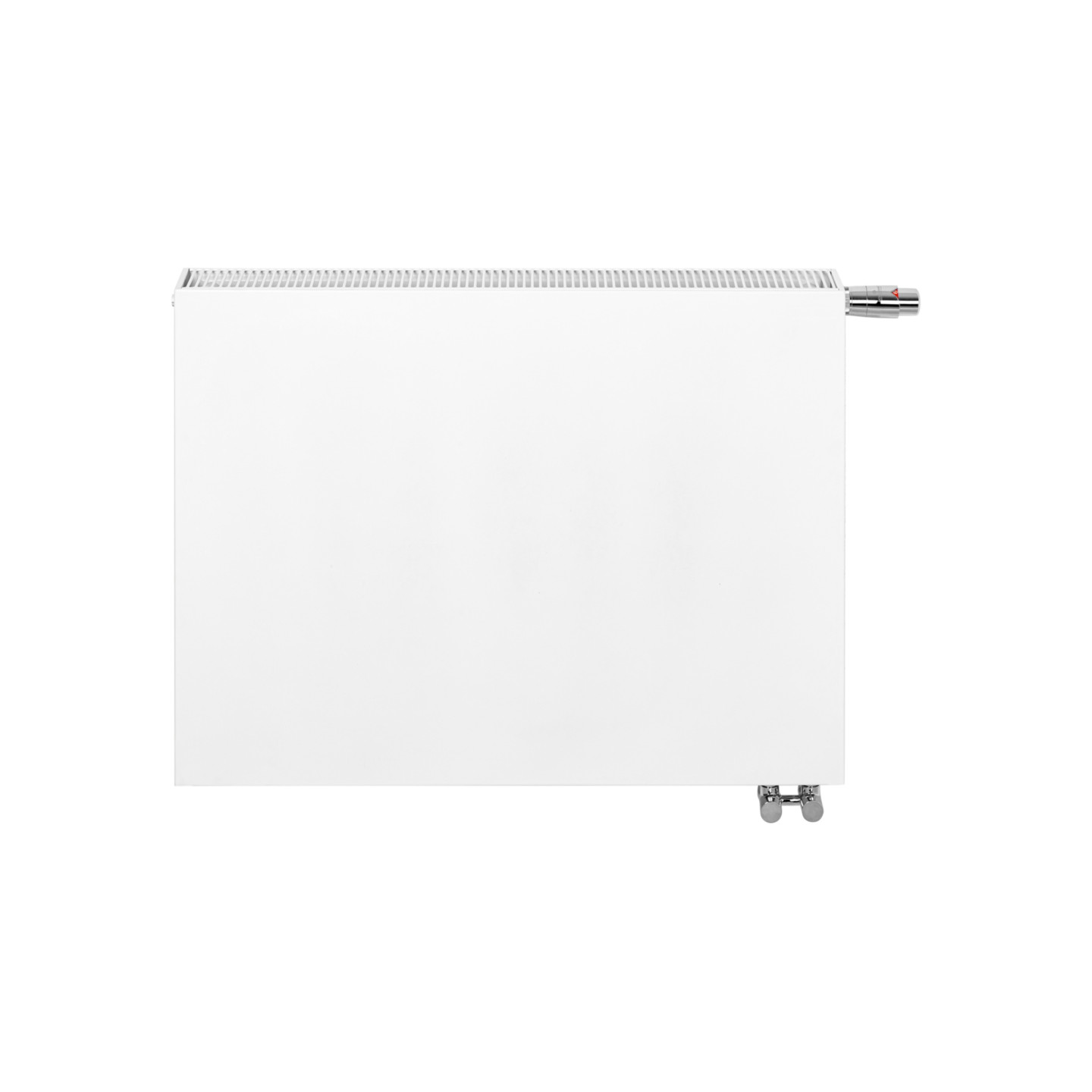 Grzejnik dekoracyjny poziomy Space SP22E 600x800 biały prawy