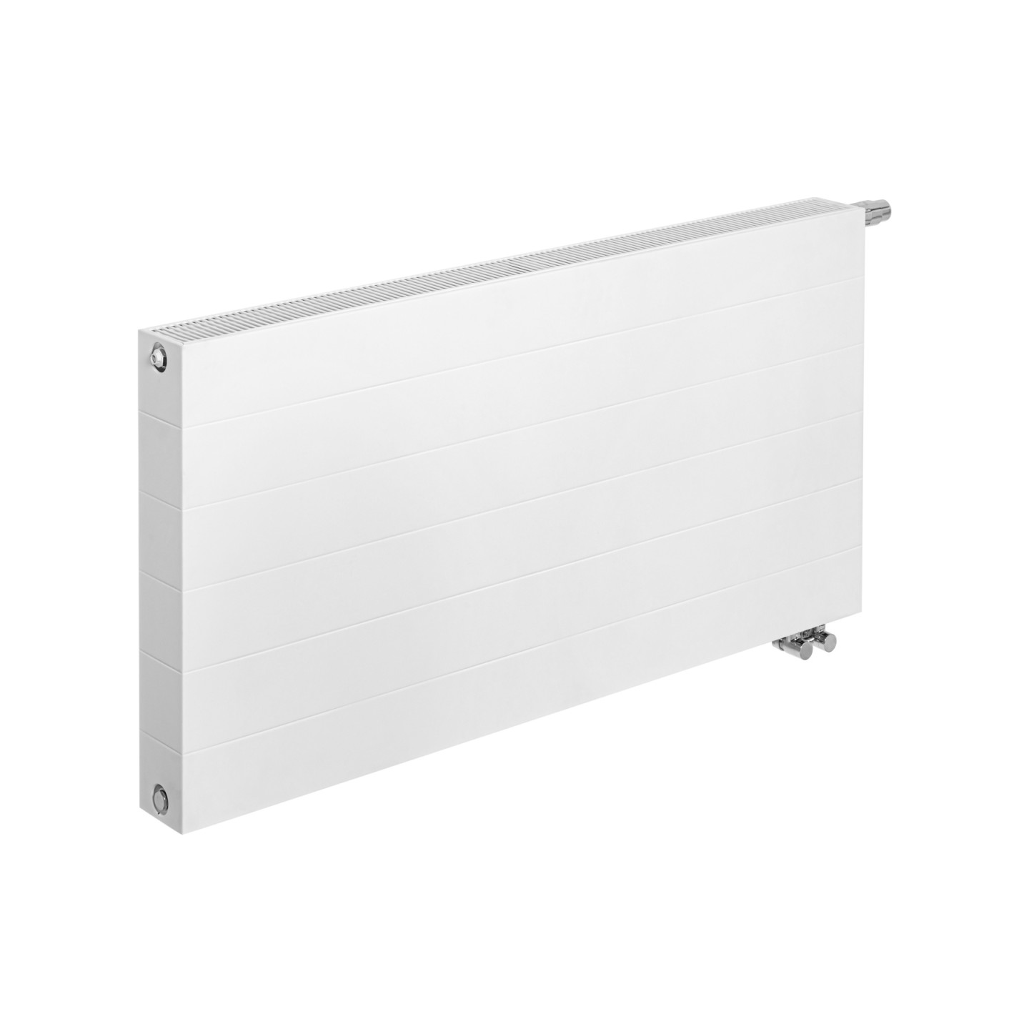 Grzejnik dekoracyjny poziomy Space SPL22E 600x1200 biały prawy