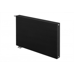 Grzejnik dekoracyjny poziomy Space SP22E 600x1000 czarny lewy