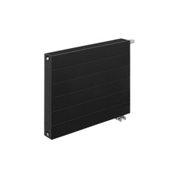 Grzejnik dekoracyjny poziomy Space SPL22E 600x800 czarny prawy