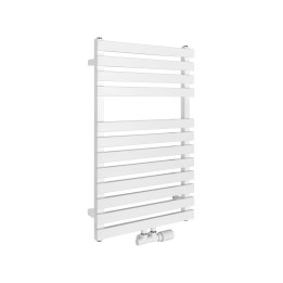 Grzejnik łazienkowy DELFINA DF-800x500-D50-WM biały mat