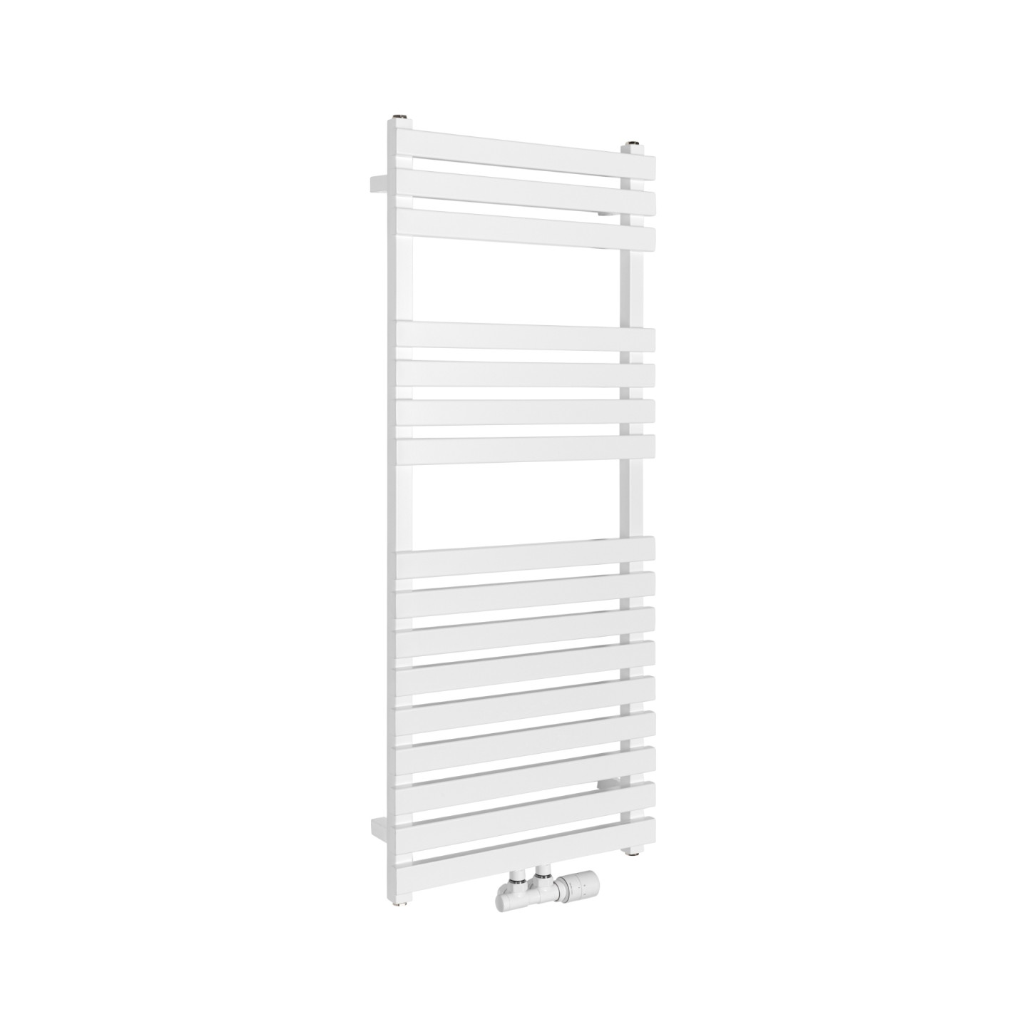 Grzejnik łazienkowy DELFINA DF-1200x500-D50-WM biały mat