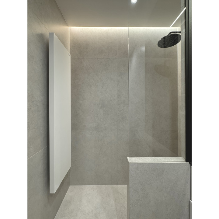 Grzejnik dekoracyjny pionowy Space SP10E 1600x400 biały