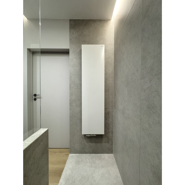 Grzejnik dekoracyjny pionowy Space SP10E 1600x400 biały