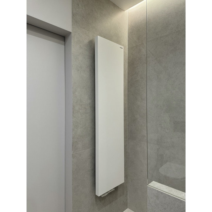 Grzejnik dekoracyjny pionowy Space SP10E 1600x400 biały