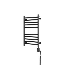 Grzejnik łazienkowy elektryczny Noemi 585x400 200W prawy czarny