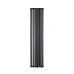 Grzejnik dekoracyjny Ultimate UT2E-1600x360-D50-G grafit struktura