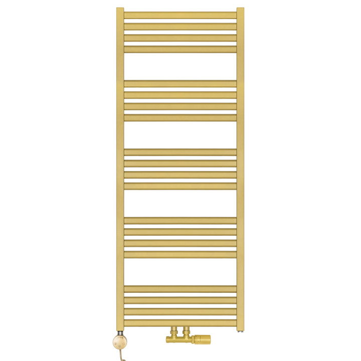 Grzejnik łazienkowy Neso NS-1275x500-D50-Z złoty