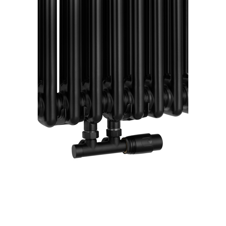 Grzejnik dekoracyjny pionowy CL2 1000x470 czarny
