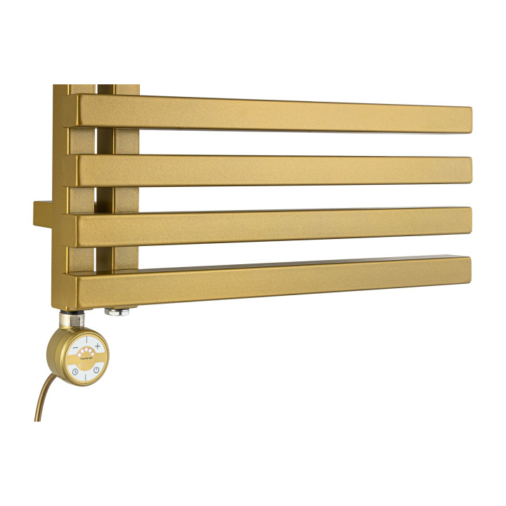 Grzejnik łazienkowy Lolly LO-1530x500-D50L/P-Z złoty