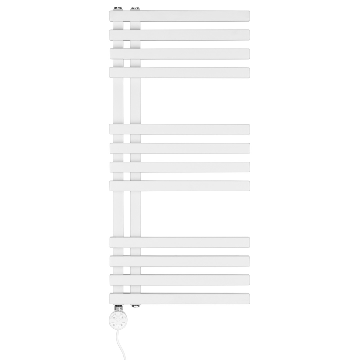 Grzejnik łazienkowy Lolly LO-870x400-D50L/P-W biały