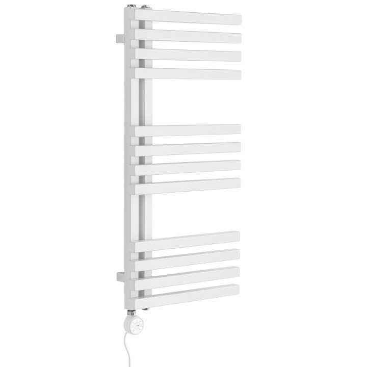 Grzejnik łazienkowy Lolly LO-870x400-D50L/P-W biały